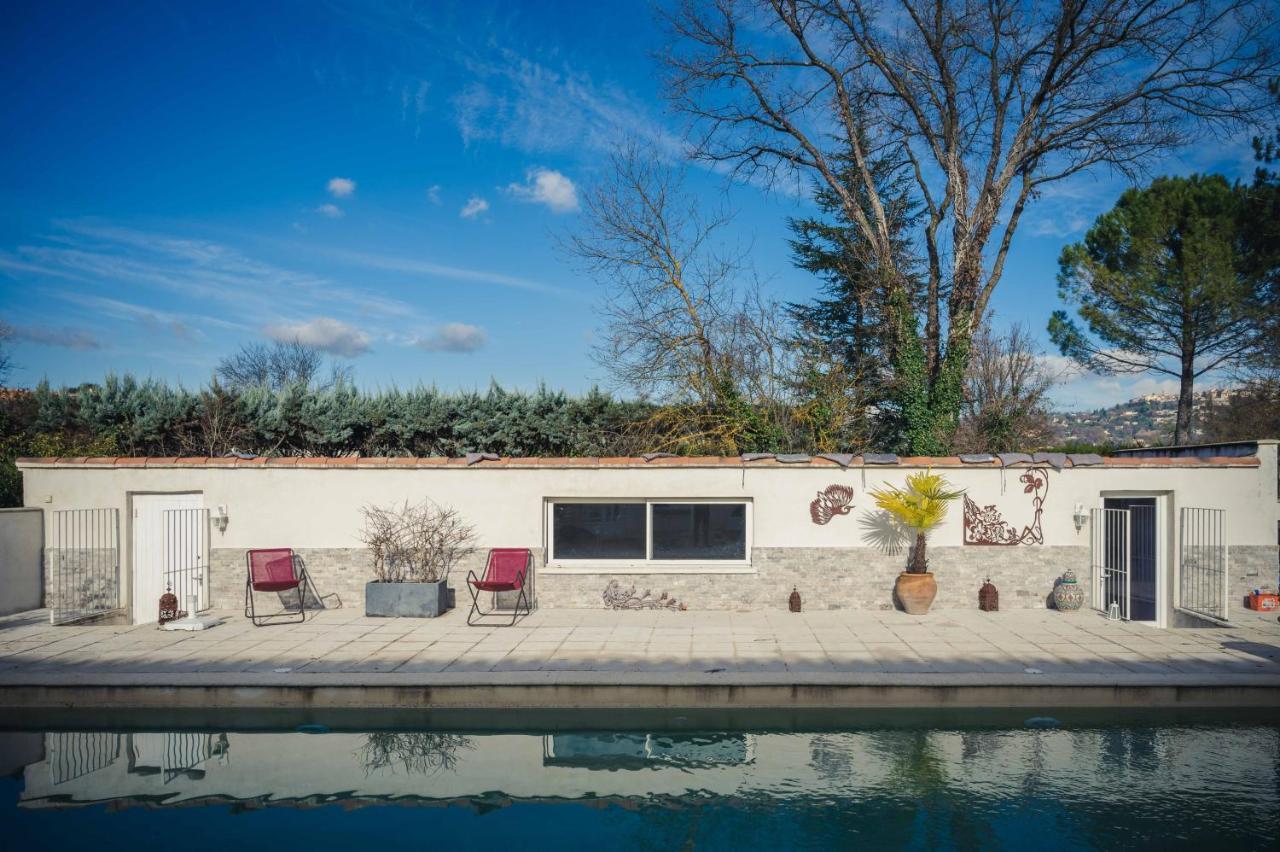 Bastide Du Bau Reddoun, Chambres D'Hotes, Maison D'Artiste En Provenceカリアン エクステリア 写真